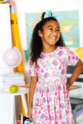 Load image into Gallery viewer, 1st Grade S/S Pocket Twirl Dress