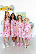 Load image into Gallery viewer, Kindergarten S/S Pocket Twirl Dress