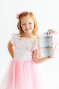 Load image into Gallery viewer, Birthday Magic Flutter Sleeve Tutu Dress