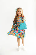 Load image into Gallery viewer, Flower Child L/S Pocket Twirl Dress