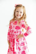Load image into Gallery viewer, Make a Wish L/S Pocket Twirl Dress