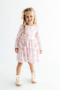 Load image into Gallery viewer, Pawsitively Spooky L/S Pocket Twirl Dress
