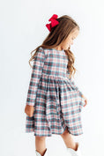 Load image into Gallery viewer, Christmas Plaid L/S Pocket Twirl Dress