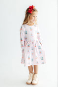 Load image into Gallery viewer, Let it Snow L/S Pocket Twirl Dress