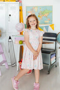 Load image into Gallery viewer, APPLE OF MY EYE FLUTTER SLEEVE TWIRL DRESS