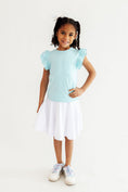Load image into Gallery viewer, Bluebird S/S Ruffle Tee