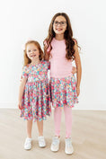 Load image into Gallery viewer, Petal Promises S/S Pocket Twirl Dress
