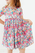 Load image into Gallery viewer, Petal Promises S/S Pocket Twirl Dress