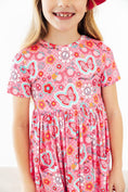 Load image into Gallery viewer, Hippie Sissy S/S Pocket Twirl Dress