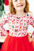 Load image into Gallery viewer, Deck the Halls L/S Tutu Dress