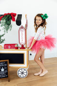 Load image into Gallery viewer, Bows & Mistletoe 3/4 Tutu Leotard