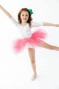 Load image into Gallery viewer, Bows & Mistletoe 3/4 Tutu Leotard