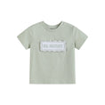 Load image into Gallery viewer, Misty Blue Big Brother Smocked Shirt and Shorts Set