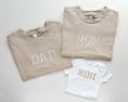Load image into Gallery viewer, Custom Mom, Dad and Baby Embroidered Matching Family Shirts