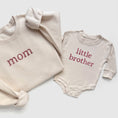 Load image into Gallery viewer, Neutral Family Matching Custom Embroidered Sweatshirts and Baby Outfits