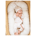 Load image into Gallery viewer, Neutral Rectangle Baby Pajamas | Zipper Romper