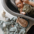 Load image into Gallery viewer, Organic Cotton Baby Hooded Towel
