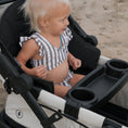 Load image into Gallery viewer, Girl's Two Piece Swimsuit | Olive Stripe