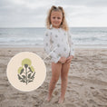 Load image into Gallery viewer, Girl's Long Sleeve Swimsuit | Marigold