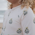Load image into Gallery viewer, Girl's Long Sleeve Swimsuit | Marigold