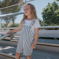 Load image into Gallery viewer, Overalls | Denim Stripe