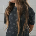 Load image into Gallery viewer, Child Boxy Tee Lounge Set | Smiley Ribbed