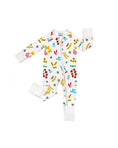 Load image into Gallery viewer, Bamboo Zip Romper | Pasta Club