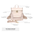 Load image into Gallery viewer, Petit Diaper Bag Pastel Pink