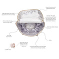 Load image into Gallery viewer, Petit Diaper Bag Pastel Pink