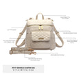 Load image into Gallery viewer, Petit Diaper Bag Pearl White