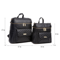 Load image into Gallery viewer, Petit Diaper Bag Ebony Black