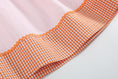 Load image into Gallery viewer, Pink and Orange Gingham Boo Smocked Bishop Dress