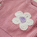 Load image into Gallery viewer, Pink Daisy Hand Embroidered Sweater