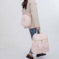 Load image into Gallery viewer, Signature Diaper Bag Pastel Pink