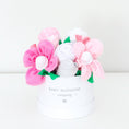 Load image into Gallery viewer, Pink Hatbox Bouquet - Petite