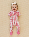 Load image into Gallery viewer, Bamboo Zip Romper | Bootsberry Cowgirl