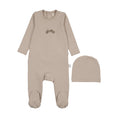 Load image into Gallery viewer, Graphic Footie-Grey
