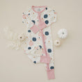 Load image into Gallery viewer, Pretty 'n Pumpkin Bamboo Zippy Romper