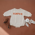 Load image into Gallery viewer, Pumpkin Organic Cotton Sweatshirt Romper
