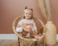 Load image into Gallery viewer, Pumpkin Organic Cotton Sweatshirt Romper