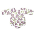 Load image into Gallery viewer, Long Sleeve Romper - Purple Floral
