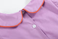Load image into Gallery viewer, Purple Halloween Scene Girls Dress