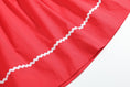 Load image into Gallery viewer, Red Christmas Bows Smocked Bishop Dress