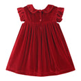 Load image into Gallery viewer, Red Velvet Holiday Dress