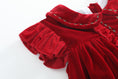 Load image into Gallery viewer, Red Velvet Holiday Dress