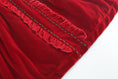 Load image into Gallery viewer, Red Velvet Holiday Dress