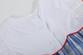 Load image into Gallery viewer, Red, White and Blue Flutter Dress