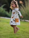 Load image into Gallery viewer, Western Horse Print Long Sleeve Dress