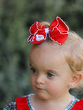 Load image into Gallery viewer, Winter Christmas Santa Hair Clip 4.3inch