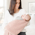 Load image into Gallery viewer, RIBBED BAMBONI® RECEIVING BLANKETS
